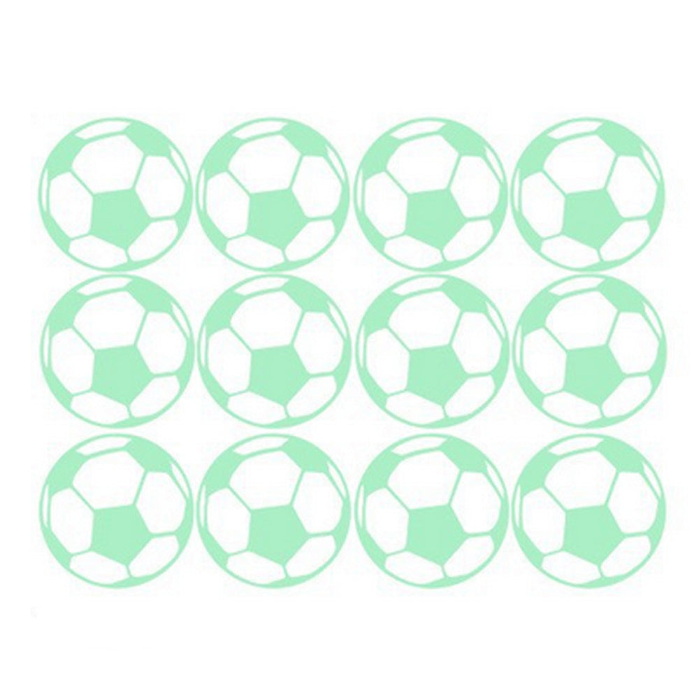 PVCYG640 12Pcs/Set Football Luminous Stickers Soccer Ball PVC Wall Decal for Kids Room Boy Bedroom Laptop Motorcycle Bike Car Decor (No EN71 Certification) PVCYG640 12Pcs/Set Football Luminous Stickers Soccer Ball PVC Wall Decal for Kids Room Boy Bedroom Laptop Motorcycle Bike Car Decor (No EN71 Certification)
